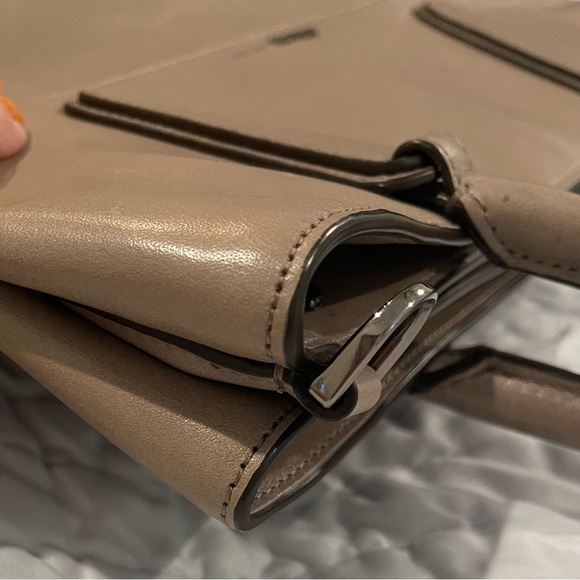 Coach Borough taupe soft nappa leather satchel. Perfect condition, never used. - Picture 10 of 10